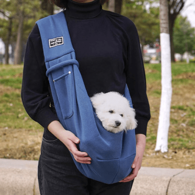 Sac à Bandoulière - PupPorter™ - Bleu - Galaxie Des Chiens