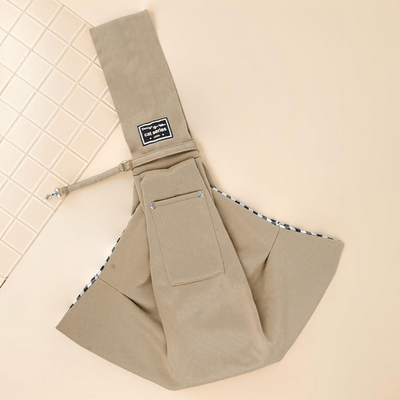 Sac à Bandoulière - PupPorter™ - Khaki - Galaxie Des Chiens