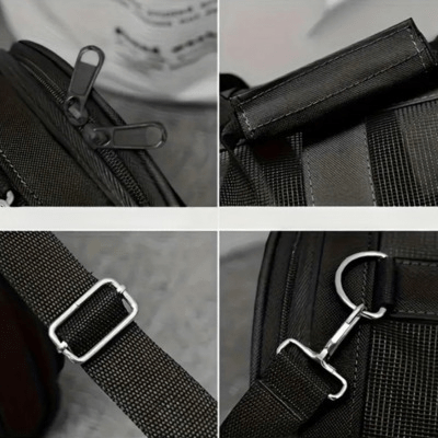 Sac de Transport Chien - MeshPetCarrier™ - Noir - Galaxie Des Chiens