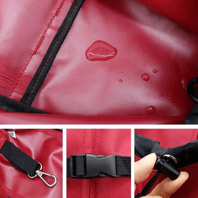 Sac à Dos pour Chien - PetBackpack™ - Rouge - Galaxie Des Chiens