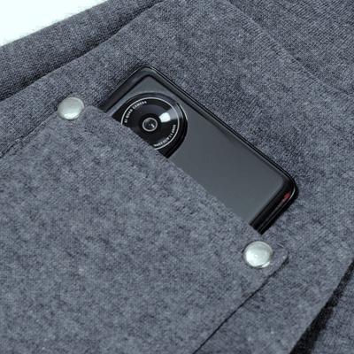 Sac à Bandoulière - PupPorter™ - Gris Foncé - Galaxie Des Chiens