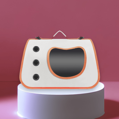 Sac de Transport pour Chien - DogTravelBag™ - Orange - Galaxie Des Chiens