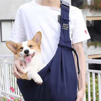 Sac à Bandoulière - PupPorter™ - Bleu - Galaxie Des Chiens